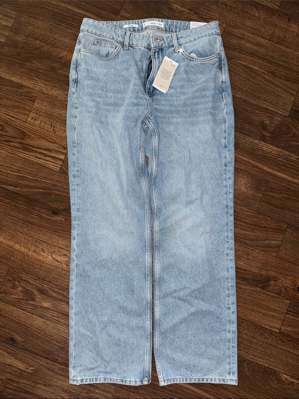 Mango Straight Leg Jeans